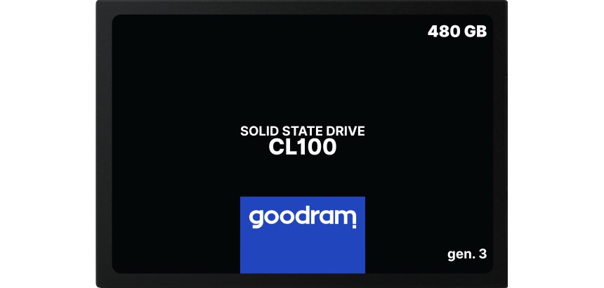 Goodram CL100 gen.3 480 GB 2.5" Serial ATA III 3D NAND
