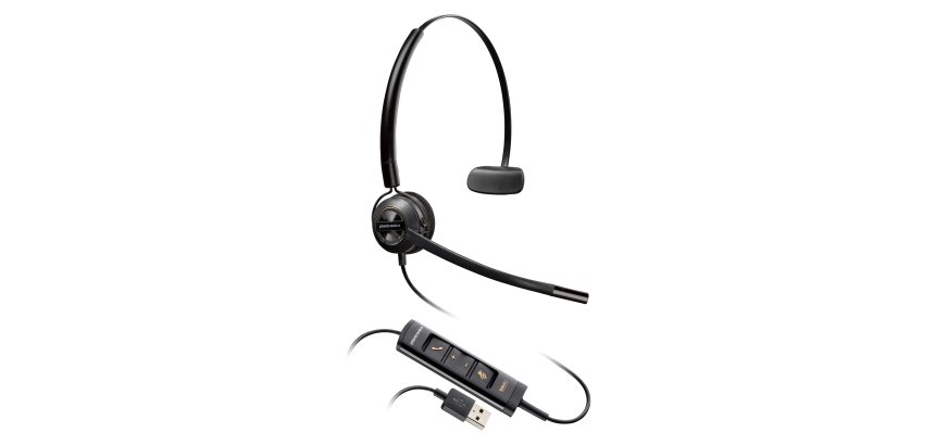 HP Poly Micro-casque Poly EncorePro 545 USB-A convertible