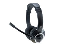 Conceptronic POLONA Auricolare Cablato A Padiglione Musica e Chiamate USB tipo A Nero