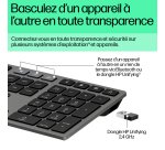 HP Clavier sans fil rechargeable multi-appareil 725