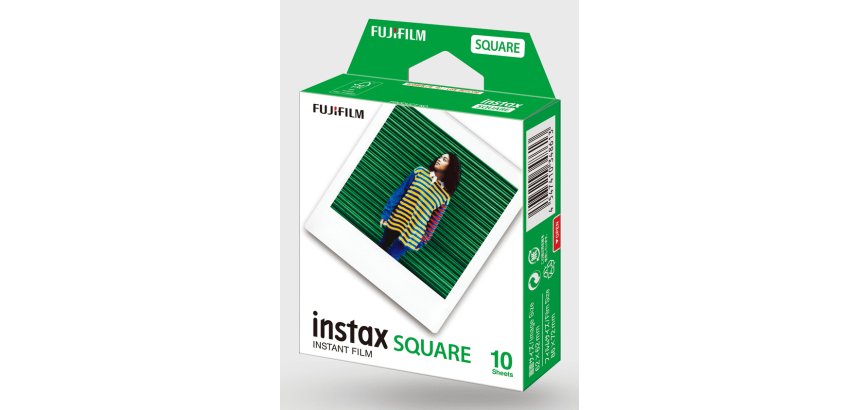 Fujifilm instax SQUARE Film instant picture film 10 stuk(s) 54 x 86 mm