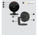 Logitech 961-000490 caméra de sécurité Balle (forme) Caméra de sécurité IP Intérieure et extérieure 1920 x 1080 pixels Sur bureau/mural