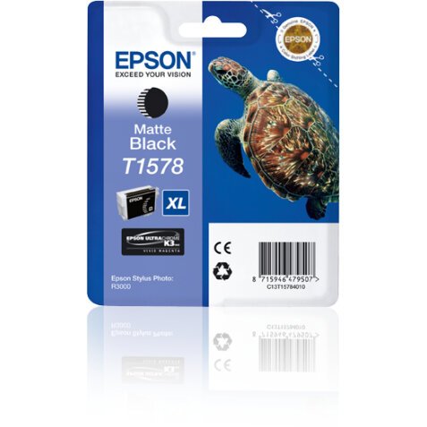 Epson Turtle T1578 Matte Black