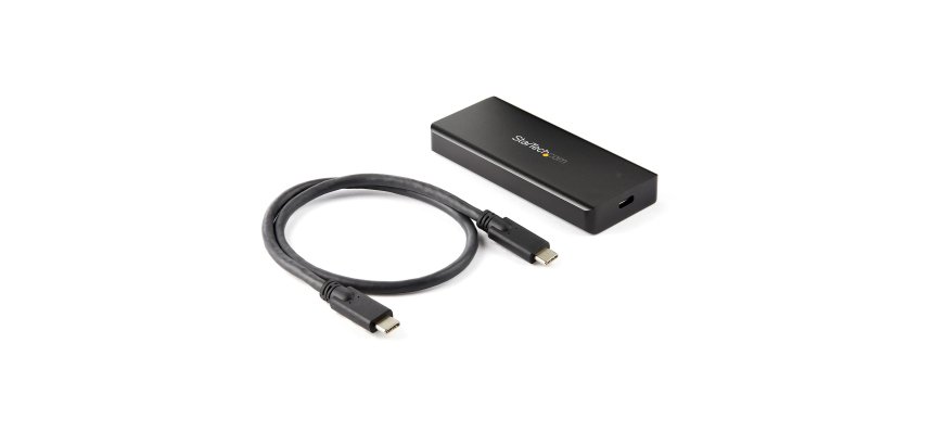StarTech.com Boîtier USB-C 10Gbps vers SSD M.2 NVMe PCIe M-Key - Boîtier Robuste en Aluminium Certifié IP67 - 1GB/s Read/Write - Taille 2230/2242/2260/2280 - Compatible TB3 - Mac/PC