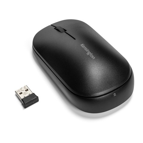 Ratón kensington inalámbrico suretrack dual mini usb 2,4 ghz negro