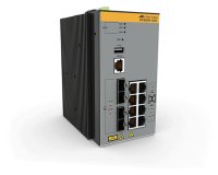 Allied Telesis AT-IE340-12GT-80 Géré L3 Gigabit Ethernet (10/100/1000) Gris