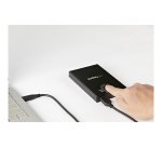StarTech.com Boîtier de disque dur SATA de 2,5" crypté - Accès par empreinte digitale