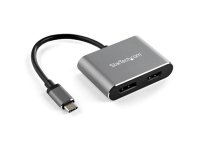 StarTech.com Adaptador de Vídeo Multipuertos USB-C - HDMI o DisplayPort - 4K de 60Hz