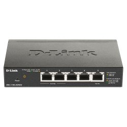 D-Link DGS-1100-05PDV2 switch Gestionado Gigabit Ethernet (10/100/1000) Energía sobre Ethernet (PoE) Negro