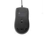 ACT Souris optique filaire pleine taille 1000 DPI, clic silencieux, écologique, fabriquée à partir de matériaux recyclés