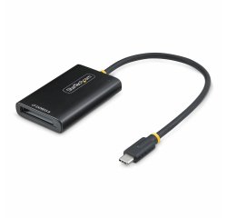 StarTech.com Lecteur de Cartes USB-C CFexpress Type B, USB 10Gbps, Lecteur de Cartes Mémoire Portable, Adaptateur USB Type-C vers CF Express 2.0, Fonctionne avec Tous les Systèmes d'Exploitation