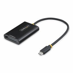 StarTech.com USB-C CFexpress Type B Kaartlezer, USB 10Gbps, Draagbare Compact Flash Card Reader, USB Type-C naar CF Express 2.0 Adapter, Werkt met elk Besturingssysteem