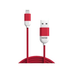 Celly PT-LCS001-5R1 cavo per cellulare Rosso 1,5 m USB A Lightning