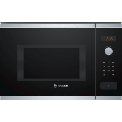 BOSCH Micro ondes Encastrable BFL553MS0 Série 4 25L Inox