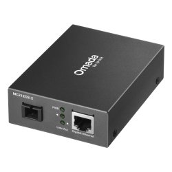 TP-Link Omada MC212CS-20 convertisseur de support réseau 1000 Mbit/s 1550 nm Monomode Noir