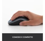 Logitech M185 mouse wireless (nero)