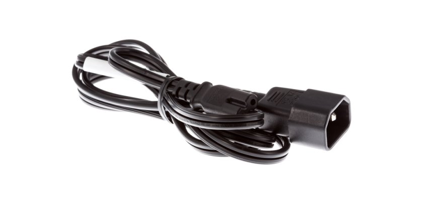 Zebra CS-CC6-IEC cable de transmisión Negro 0,5 m C7 acoplador C14 acoplador