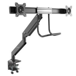 StarTech.com Brazo de Soporte de Escritorio para 2 Monitores - con Montura para Grommet y Mordaza