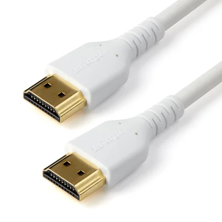 Adaptateur HDMI 1m - Câble HDMI 4K30Hz Haut Débit pour Montage sur Panneau  - Bande Passante 10.2 Gbps - HDMI 4K à HDMI F/M - Câble de Connexion pour