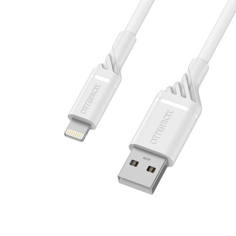 OtterBox Cable USB A-Lightning 1M, Cloud Sky White