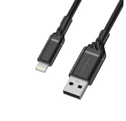 OtterBox Cable USB A-Lightning 1M, negro