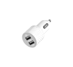 OtterBox Car Charger 24W – 2 X USB A 12W, Cloud Dream White