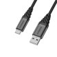 OtterBox Premium Cable USB A-C 2M, noir