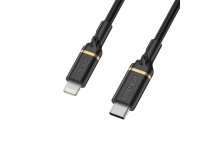 OtterBox Cable USB C-Lightning 1M USB-PD, noir