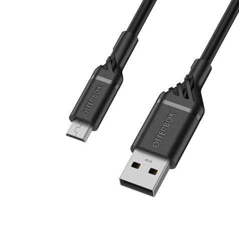 OtterBox Cable USB A-Micro USB 2M, noir