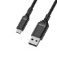 OtterBox Cable USB A-Micro USB 2M, noir