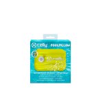 Celly Poolpillow Mono portable speaker White, Yellow 3 W