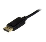 StarTech.com 6.6ft (2m) DisplayPort to HDMI Cable - 4K 30Hz - DisplayPort to HDMI Adapter Cable - DP 1.2 to HDMI Monitor Cable Converter - Latching DP Connector - Passive DP to HDMI Cord