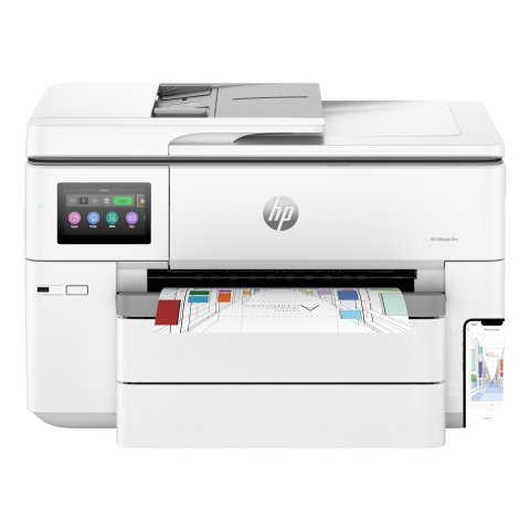 HP OfficeJet Pro 9730e Inalámbrico All-in-One Color Impresora, Servicio Instant Ink. Impresión a doble cara