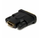 Conector HDMI a DVI - DVI-D Macho - HDMI Hembra - Conversor - Negro, HDMI, DVI-D, Negro
