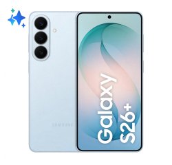 Samsung Galaxy S26+ 17 cm (6.7") Double SIM Android 16.0 5G USB Type-C 12 Go 512 Go 4900 mAh Bleu