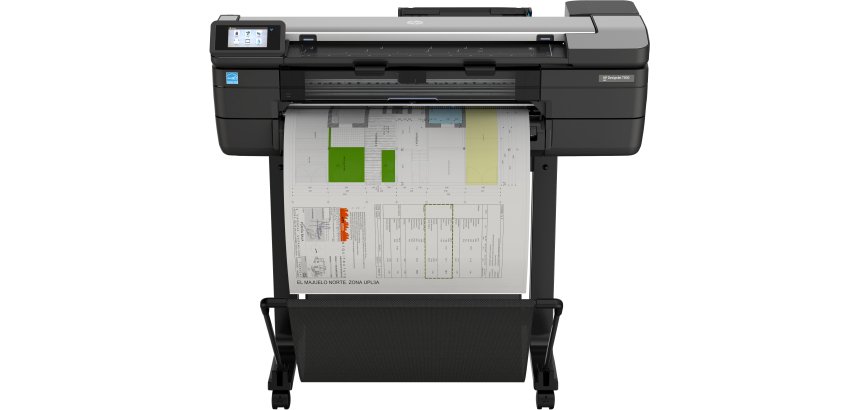 HP Designjet Impresora multifunción T830 de 24 pulgadas