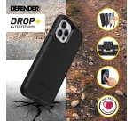 OtterBox Defender Series voor Apple iPhone 12/iPhone 12 Pro, zwart - Geen retailverpakking