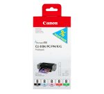 Canon Multipack de 5 cartouches d'encre CLI-8 BK/PC/PM/R/G