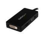StarTech.com Travel A/V adapter: 3-in-1 DisplayPort to VGA DVI or HDMI converter