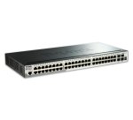 D-Link DGS-1510-52X commutateur réseau Géré L3 Gigabit Ethernet (10/100/1000) 1U Noir