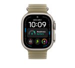 Apple Extension pour Bracelet Océan kelp translucide 49 mm - Finition titane naturel