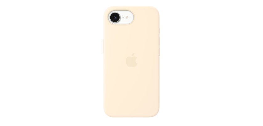 Apple Silicone Case with MagSafe for iPhone 17 - Vanilla