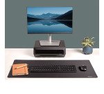 Fellowes Breyta - Desk mat: 80 x 40 cm - rubber - gray