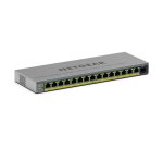 NETGEAR GS116EPP Géré L2/L3 Gigabit Ethernet (10/100/1000) Connexion Ethernet, supportant l'alimentation via ce port (PoE) Gris
