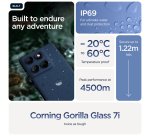 Motorola edge 60 16.9 cm (6.67") Dual SIM Android 15 5G USB Type-C 8 GB 256 GB 5200 mAh Blue