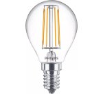 Philips Filament Candle Clear 40W P45 E14