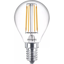 Philips Lampadina candela trasparente a filamento 40 W P45 E14