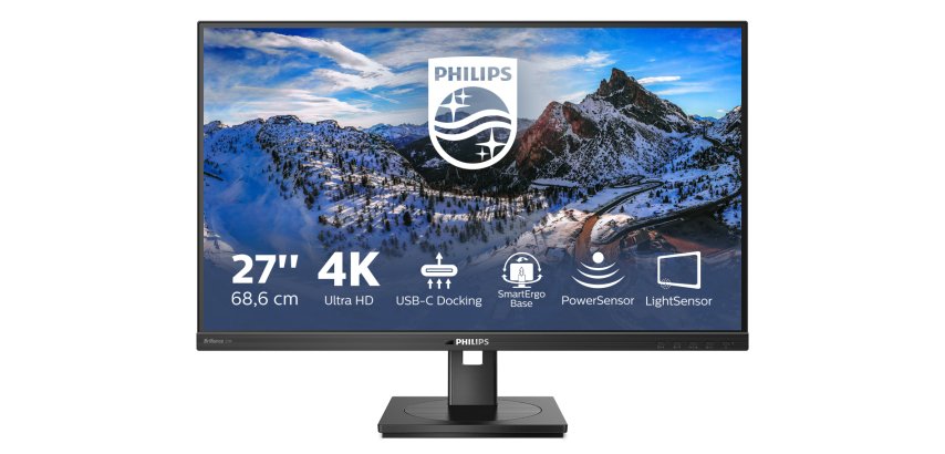 Philips 279P1/00 computer monitor 68.6 cm (27") 3840 x 2160 pixels 4K Ultra HD LED Black