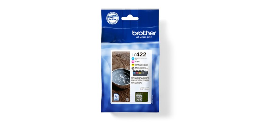Brother LC422VAL - Pack de cartouches d'encre originales