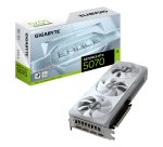 GIGABYTE GeForce RTX 5070 EAGLE OC ICE SFF 12G Graphics Card - 12GB GDDR7, 192bit, PCI-E 5.0, 2587 MHz Core Clock, 3 x DP 2.1a, 1 x HDMI 2.1b, NVIDIA DLSS 4, GV-N5070EAGLEOC ICE-12GD